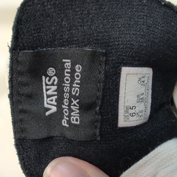 Vans BMX Old Skool Federal Black/Bl Pinstripe MEN`S NWOB Size 6.5 - Picture 7 of 7